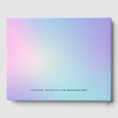 Livre d'arrière - plans rose et bleu ombre (Verso)