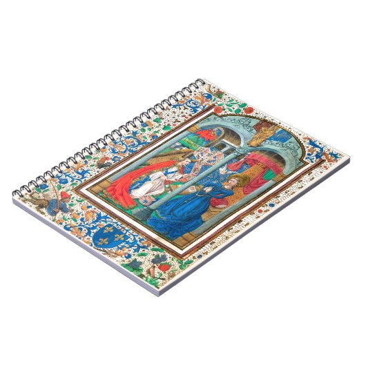 Livre d'art de manuscrit lumineux des heures SR001 (Côté gauche)