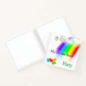 Livre d'autocollants Rainbow personnalisés (Intérieur)