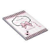 Livre d'Baby shower invité de Pink Ladybug (Côté Droit)