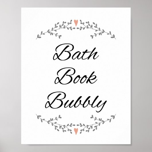 Livre de bain Bubly Salle de bain mur Impression (Devant)