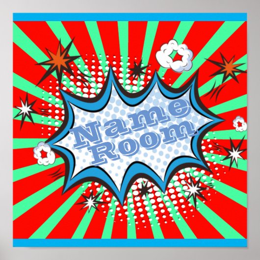 Livre de bande dessinée Nom personnalisé Affiche d (Devant)