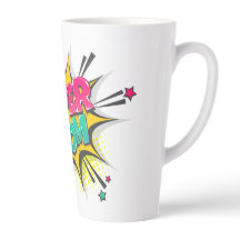 Livre de bande dessinée Super Mom Latte Mug