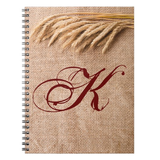 Livre de billets personnalisé Blé sur le comptoir (Devant)