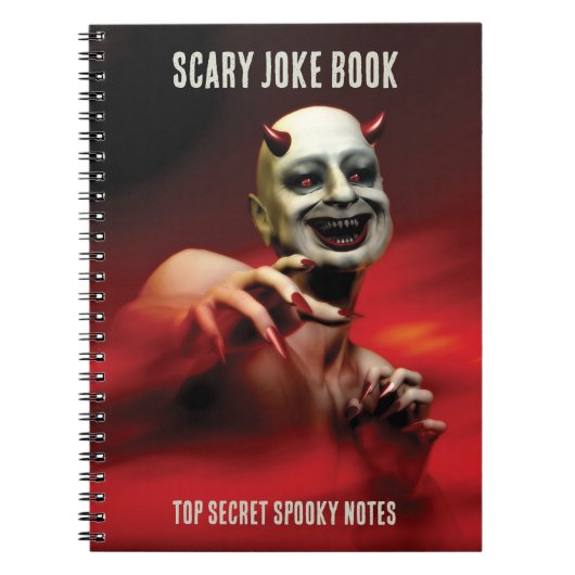 Livre de blagues effrayantes. Notes top secrètes. (Devant)