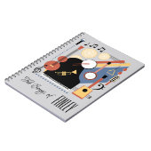 Livre de chansons personnalisé Bauhaus Band (Côté gauche)