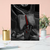 Livre de charbon de lune Lover Crison Wall Art (Mariage)