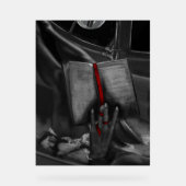 Livre de charbon de lune Lover Crison Wall Art (Recto)