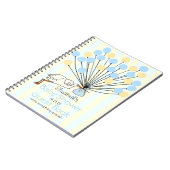 Livre de cigogne et d'invité de baby shower de (Côté gauche)