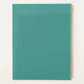 Livre de commande de gâteau Turquoise (Dos)