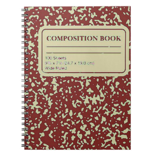 Livre de composition (Devant)