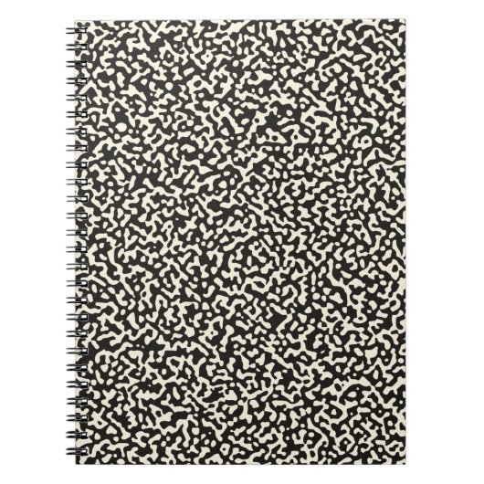 Livre de composition noir Motif sans couture (Devant)