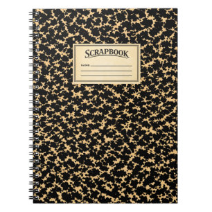 livre de composition vintage scrapbook