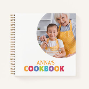 Livre de Cookbook Personnalisé (Votre Photo)