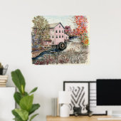 Livre de croquis Classic Art-9 poster (Bureau à domicile)