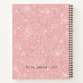 Livre de croquis d'artiste de Parties scintillant (Dos)