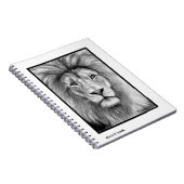 Livre de croquis de lion (Côté Droit)