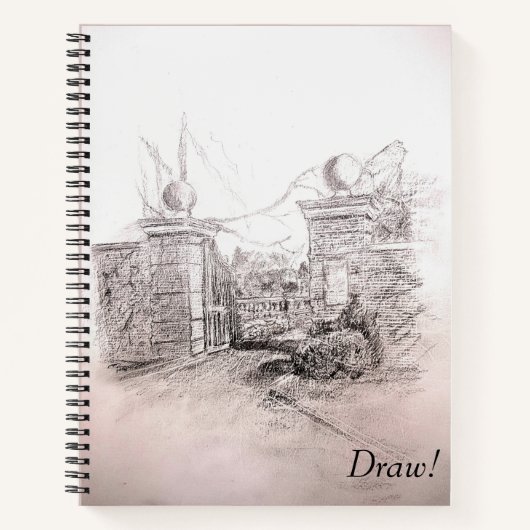 Livre de croquis du jardin botanique (Devant)