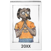 Livre de croquis en stylet et en encre Calendrier  (Protection)