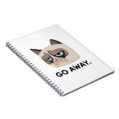 Livre de croquis Grumpy Cat "Go Away" (Côté Droit)