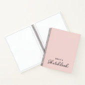 Livre de croquis manuscrit Monoline Calligraphy Bl (Intérieur)