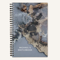 Livre de croquis personnalisé de l'artiste du marb