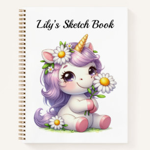 Livre de croquis personnalisé pour enfants