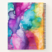 Livre de croquis Rainbow coloré (Dos)