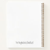 Livre de croquis Red Planet Space Modern (Dos)