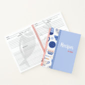 Livre de cueillette de recettes vierges à écrire (Intérieur)