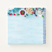 Livre de cueillette de recettes vierges à écrire (Dos)