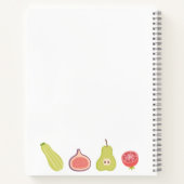 Livre de cueillette de recettes vierges à écrire (Dos)