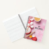 Livre de cueillette de recettes vierges à écrire (Intérieur)