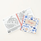 Livre de cueillette de recettes vierges à écrire (Intérieur)