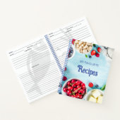 Livre de cueillette de recettes vierges à écrire (Intérieur)