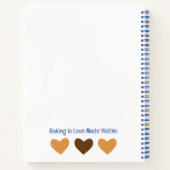 Livre de cueillette de recettes vierges à écrire (Dos)