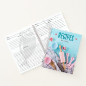 Livre de cueillette de recettes vierges personnali (Intérieur)