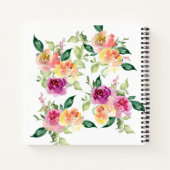 Livre de cuisine de la recette de grand-mère fleur (Dos)