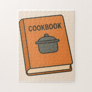 Livre de cuisine rétro Puzzle de la cuisine cosy
