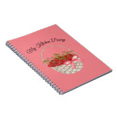 Livre de cuisine rustique Pastel Cherry personnali (Côté Droit)
