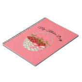 Livre de cuisine rustique Pastel Cherry personnali (Côté gauche)
