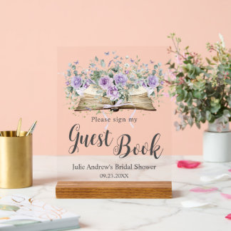 Livre de fleurs de lilas pourpre Chapitre Livre d'