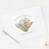 Livre de la Bibliothèque du Étiquette de plaques (Enveloppe)