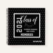 Livre de l'école secondaire 2021 Black sur mesure (Devant)