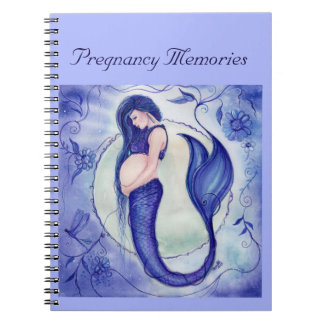 Livre de mémoire de sirène de grossesse pourpre pa