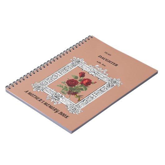 LIVRE DE MÉMOIRE D'UNE MÈRE (Côté gauche)