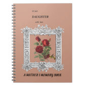 LIVRE DE MÉMOIRE D'UNE MÈRE (Devant)