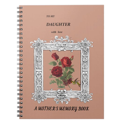 LIVRE DE MÉMOIRE D'UNE MÈRE (Devant)