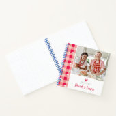 Livre de mémoire personnalisé de couple (Ajouter u (Intérieur)