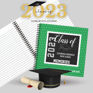 Livre de mémoire sur les diplômes du lycée vert